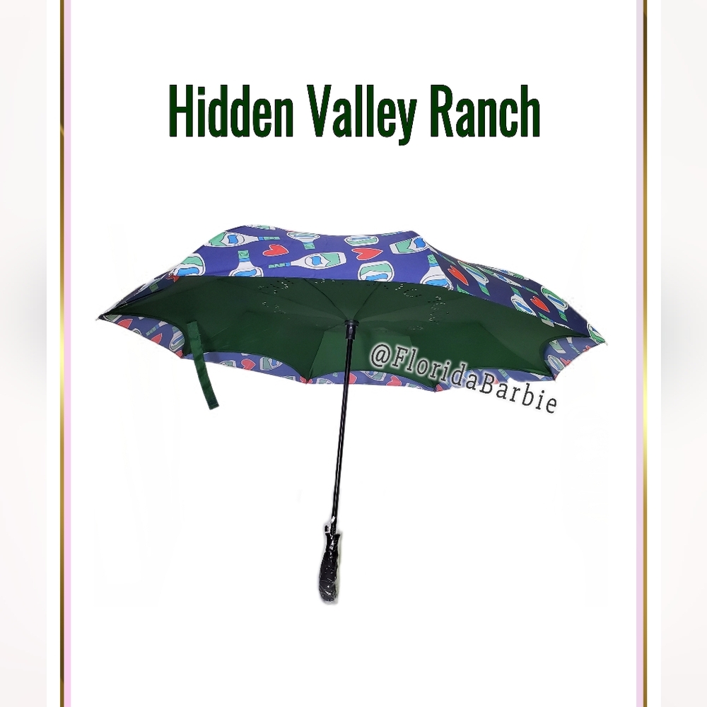 RARE Hidden Valley Ranch Umbrella NEW HVR Merch Limited Edition